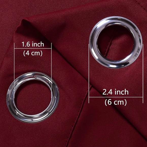 SOLD WONTEX Blackout Grommet Window Curtains - Picture 2 of 4